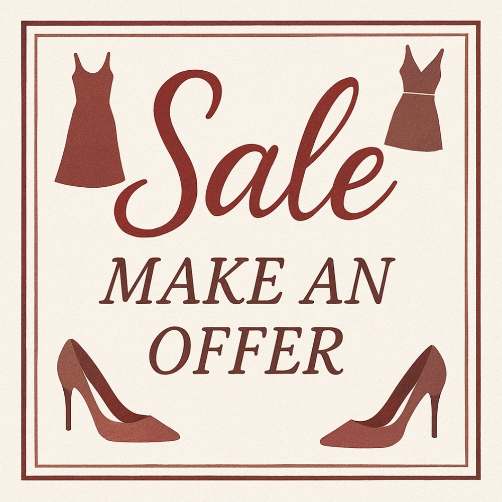 Stylish Dresses, Bags, Heels Etc